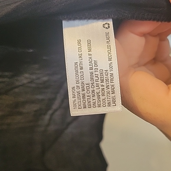 Boho black and white open kimono cardigan - Picture 6 of 7